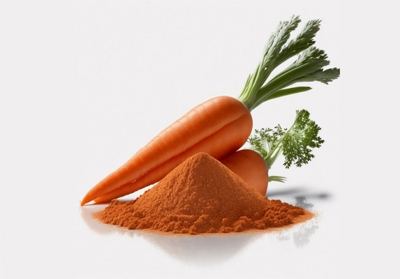 organic carrot powder